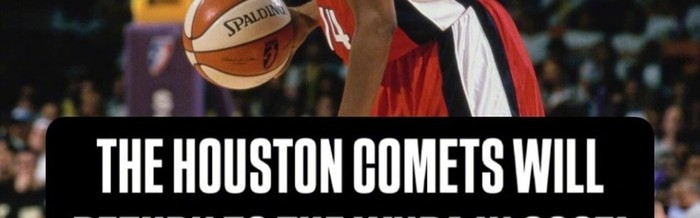 休斯顿彗星队2027年重返WNBA，经典女款篮球鞋引回忆|李荣浩|致青春|名宿_新浪娱乐_新浪新闻