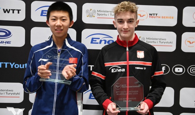 开云体育入口-勇夺双冠！国乒14岁新星崛起：外公带他入门，看齐王楚钦林诗栋？