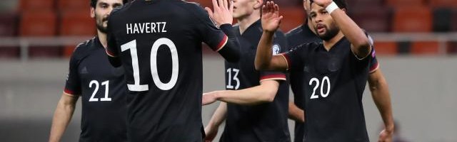 【世预赛】格纳布里破门基米希中楣 德国胜罗马尼亚