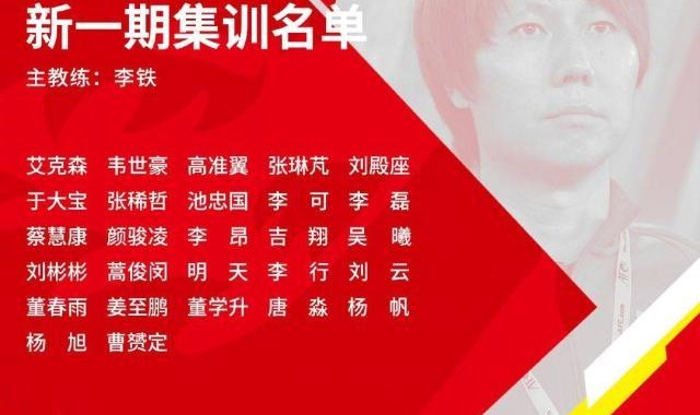 开云-李铁首期国足集训名单 卓尔俱乐部老总：看了脸红